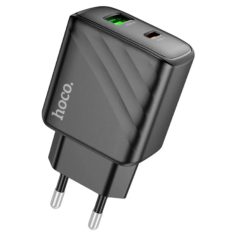 Hoco CS23A PD30W + QC3.0 EU Charger with Type-C to Type-C Cable Set